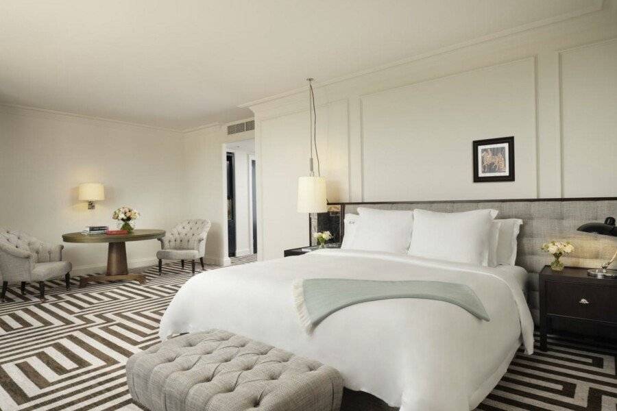 Rosewood hotel bedroom