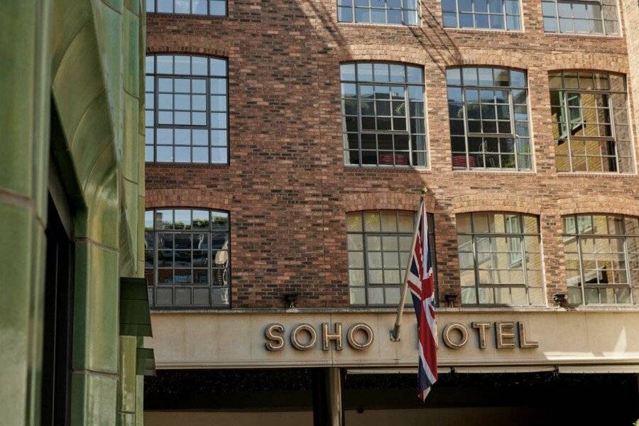 The Soho Hotel, Firmdale Hotels facade