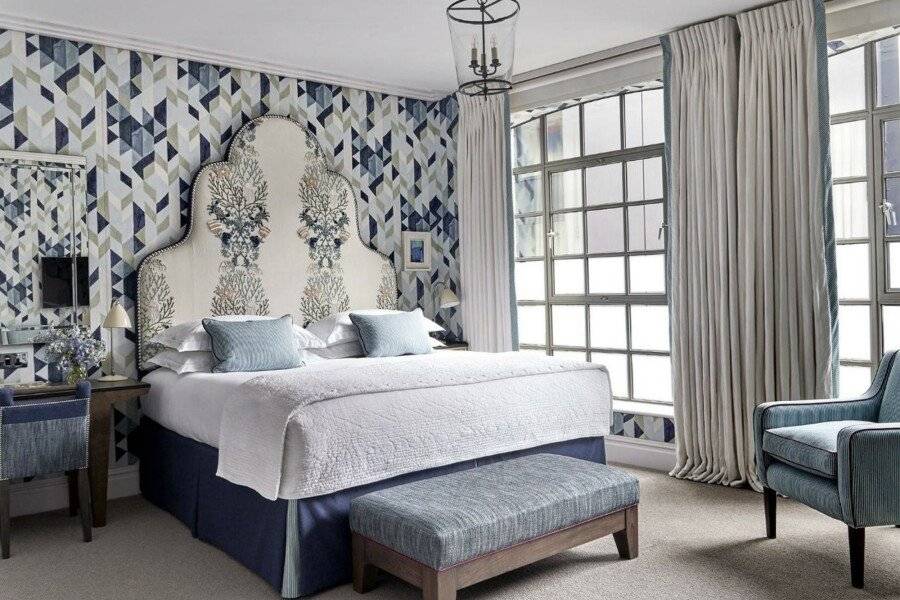 The Soho Hotel, Firmdale Hotels hotel bedroom