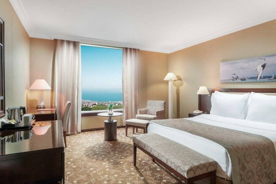 Kaya İstanbul Fair & Convention hotel bedroom,ocean view