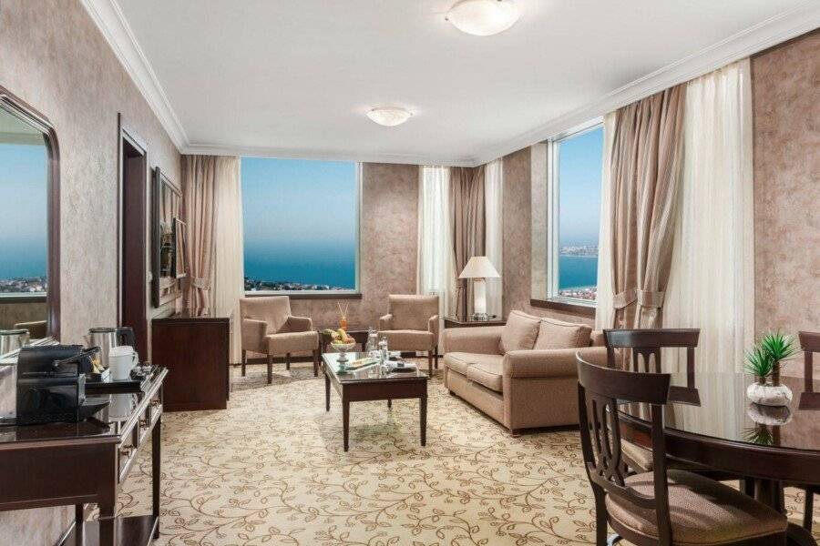 Kaya İstanbul Fair & Convention hotel bedroom,ocean view