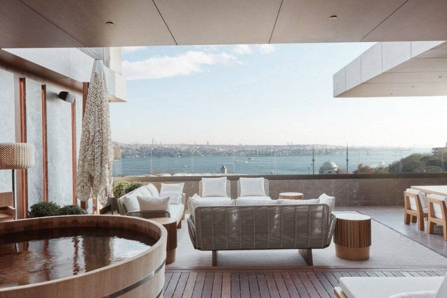 The Ritz-Carlton, at the Bosphorus jacuzzi,ocean view