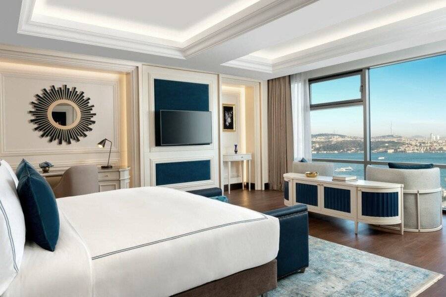 The Ritz-Carlton, at the Bosphorus hotel bedroom,ocean view