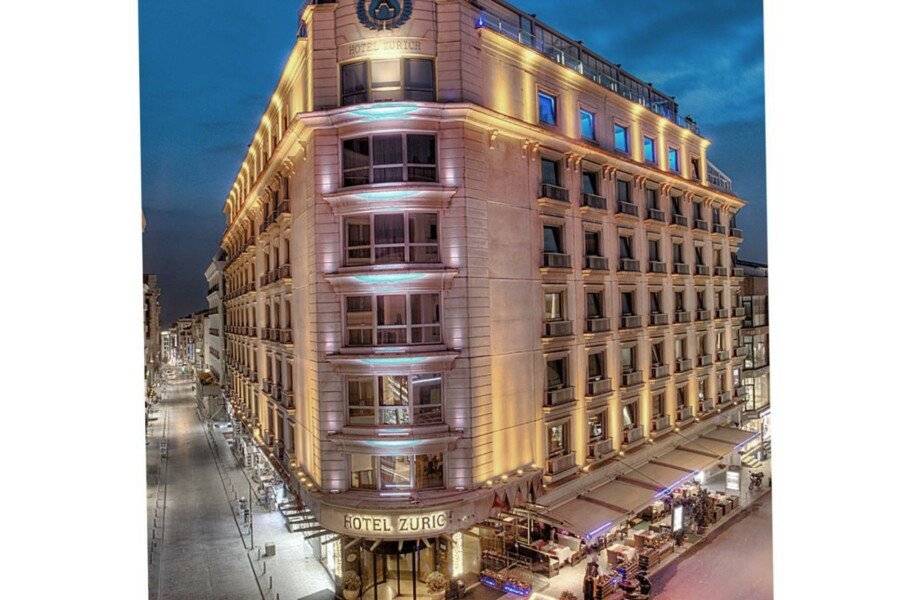 Hotel Zurich Old City facade