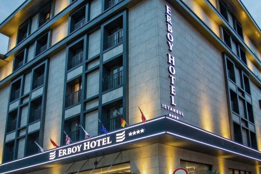 Erboy Hotel Istanbul Sirkeci facade