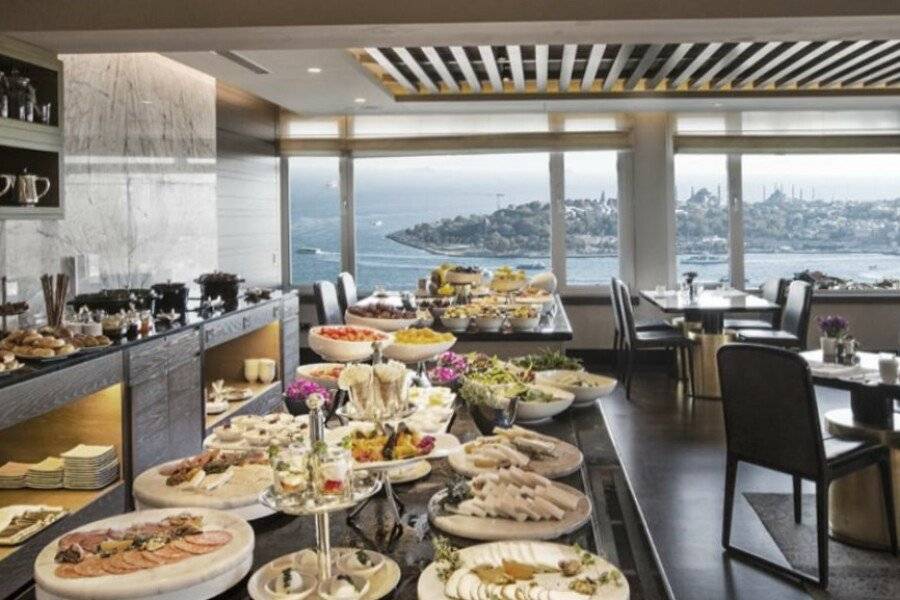 The Marmara Taksim restaurant,ocean view,breakfast