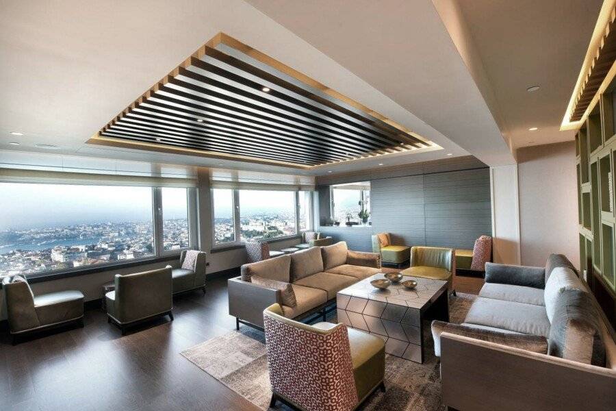 The Marmara Taksim lounge,ocean view