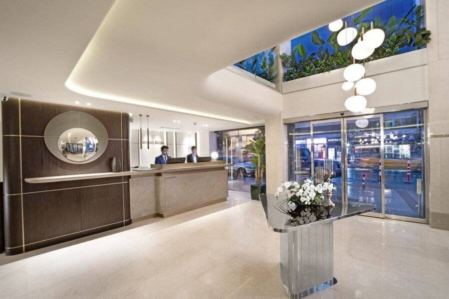 Bentley Hotel Bosphorus - Special Class lobby, front desk