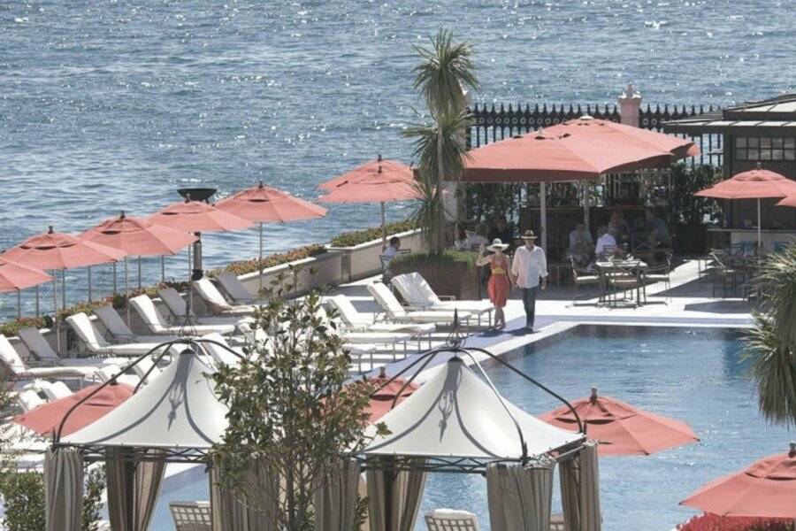 Four Seasons Hotel at the Bosphorus outdoor pool,ocean view,garden