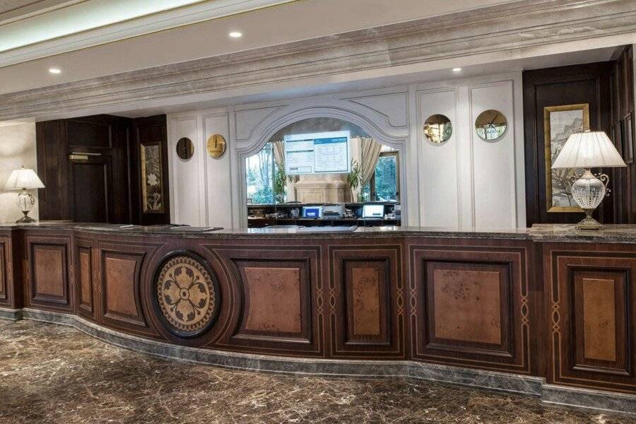 Elite World Florya lobby,front desk