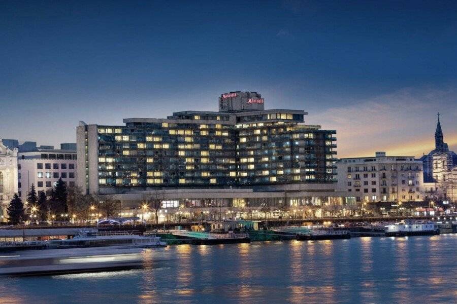 Budapest Marriott Hotel facade,hotel facade