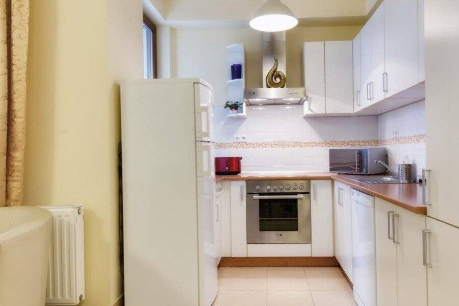 Trendy Deluxe Apartments kitchen