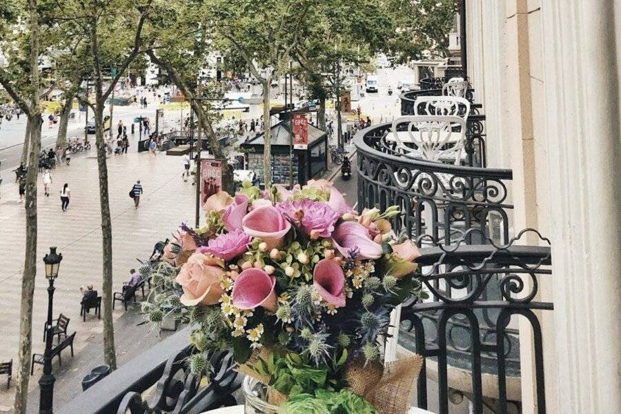 Hotel Continental Barcelona balcony,