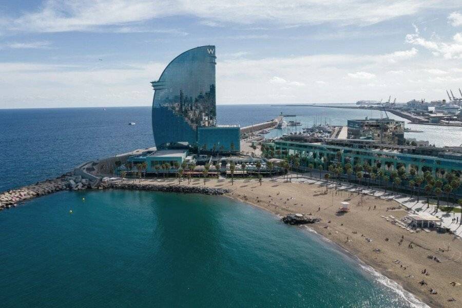 W facade,ocean view,beach