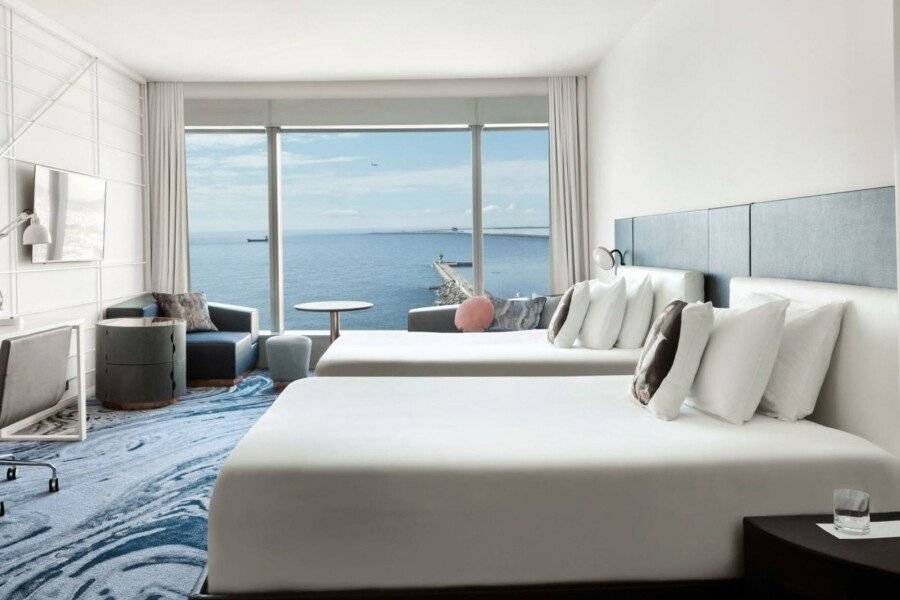 W hotel bedroom,ocean view