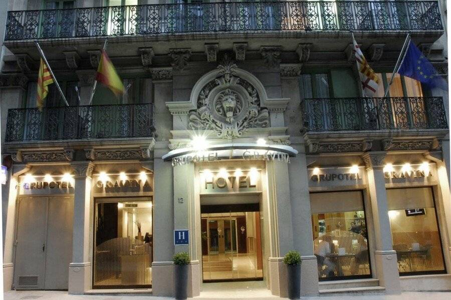 Grupotel Gravina facade, hotel facade