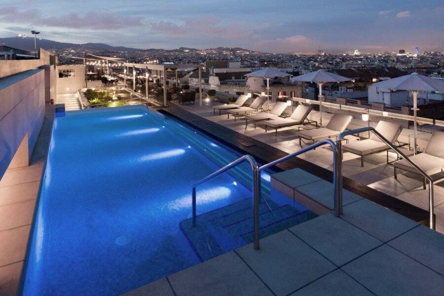 InterContinental, an IHG Hotel rooftop pool, outdoor pool, ocean view