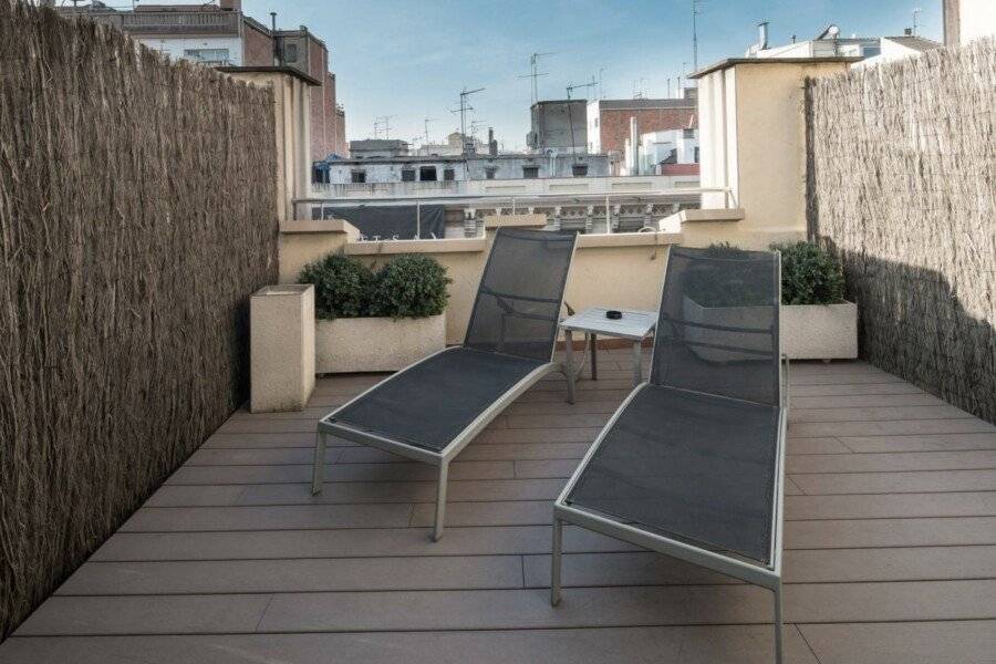 Catalonia Diagonal Centro balcony