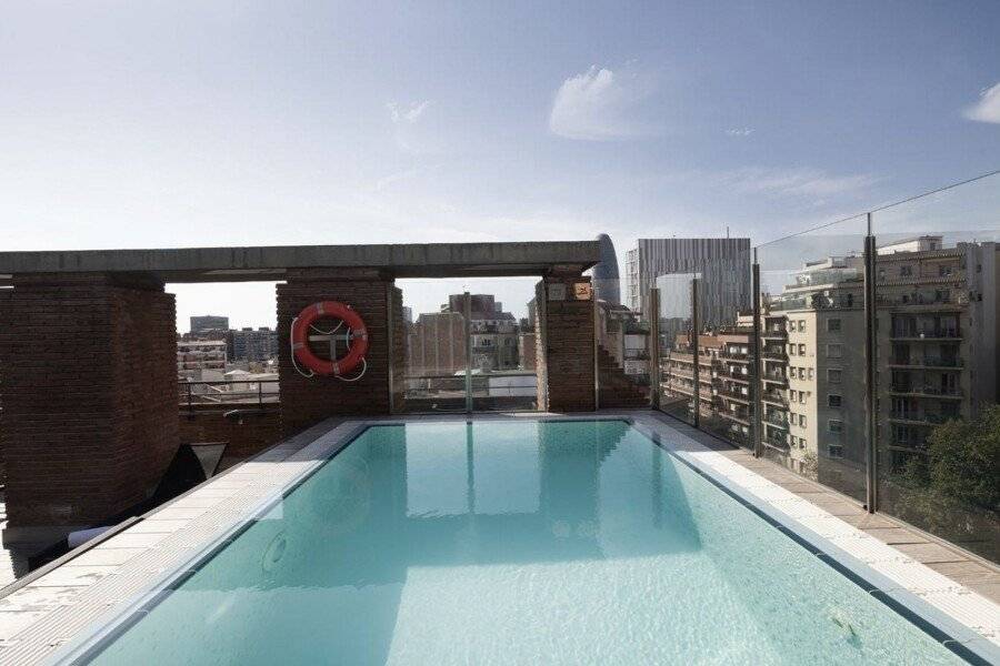 Catalonia Albeniz rooftop pool,ocean view