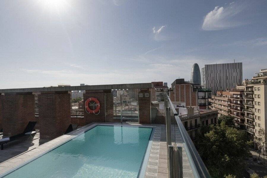 Catalonia Albeniz rooftop pool,ocean view