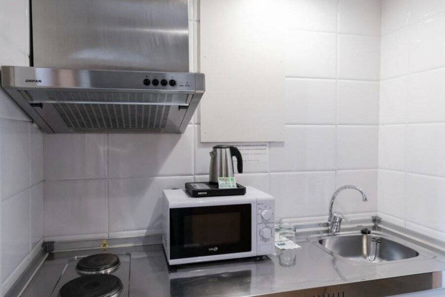 Aparthotel Atenea kitchen