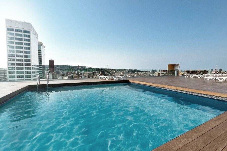 Expo Hotel rooftop pool,outdoor pool