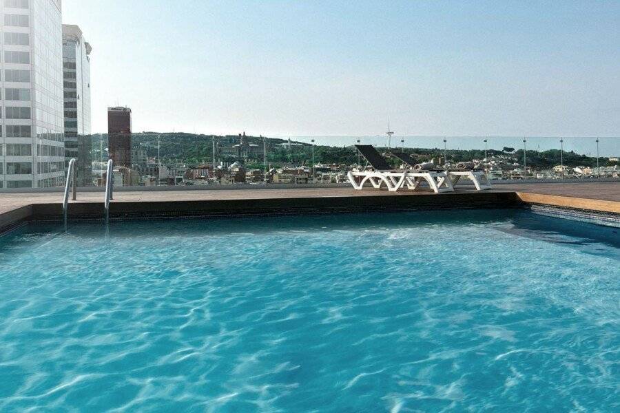 Expo Hotel rooftop pool