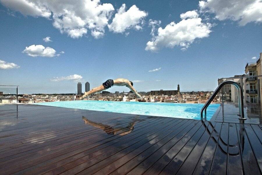 Grand Hotel Central, Small Luxury Hotels rooftop pool,infinity pool,ocean view