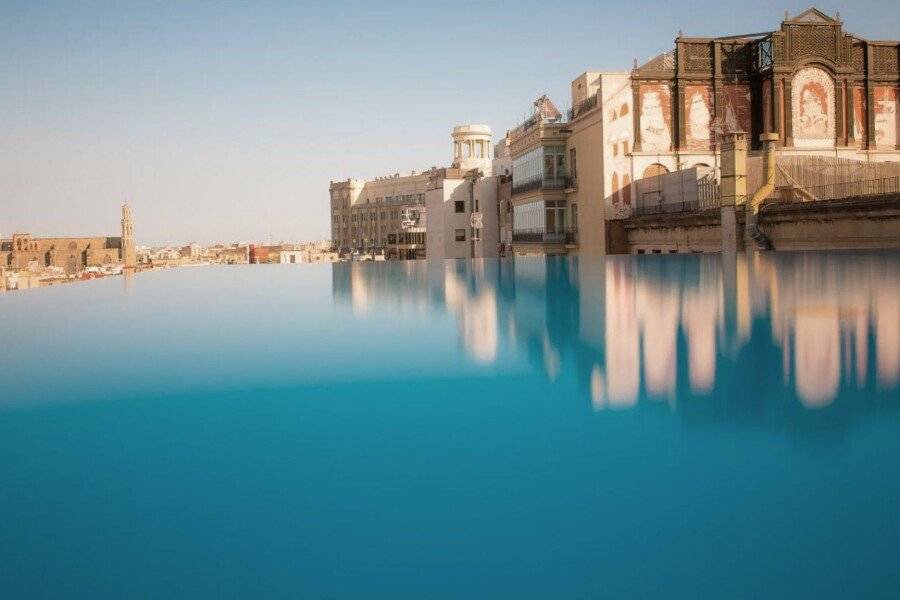 Grand Hotel Central, Small Luxury Hotels infinity pool,ocean view,hotel facade