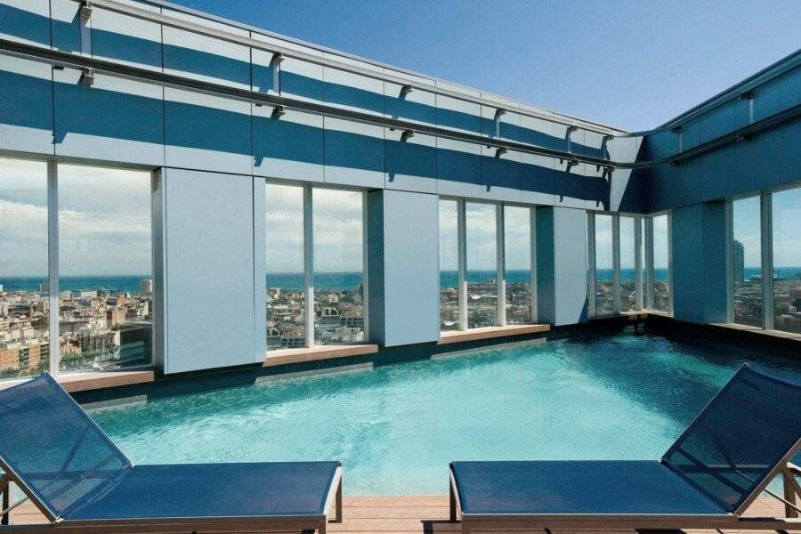 Novotel City rooftop pool,ocean view