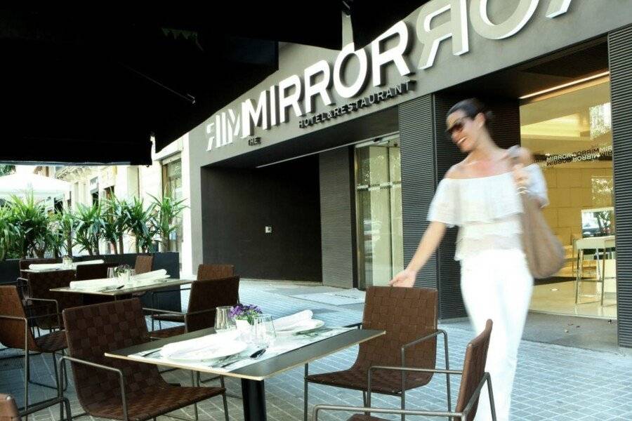 The Mirror Hotel restaurant,