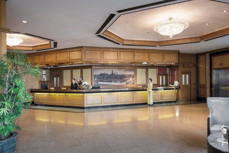 Prince Palace Hotel lobby,front desk