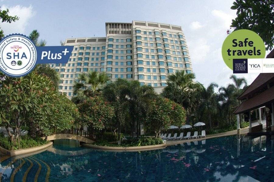 Rama Gardens Hotel Bangkok - SHA Plus Certified facade,outdoor pool,garden