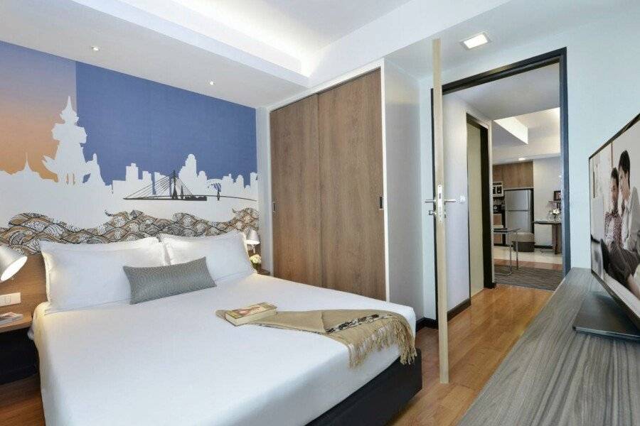 Citadines Sukhumvit 11 hotel bedroom