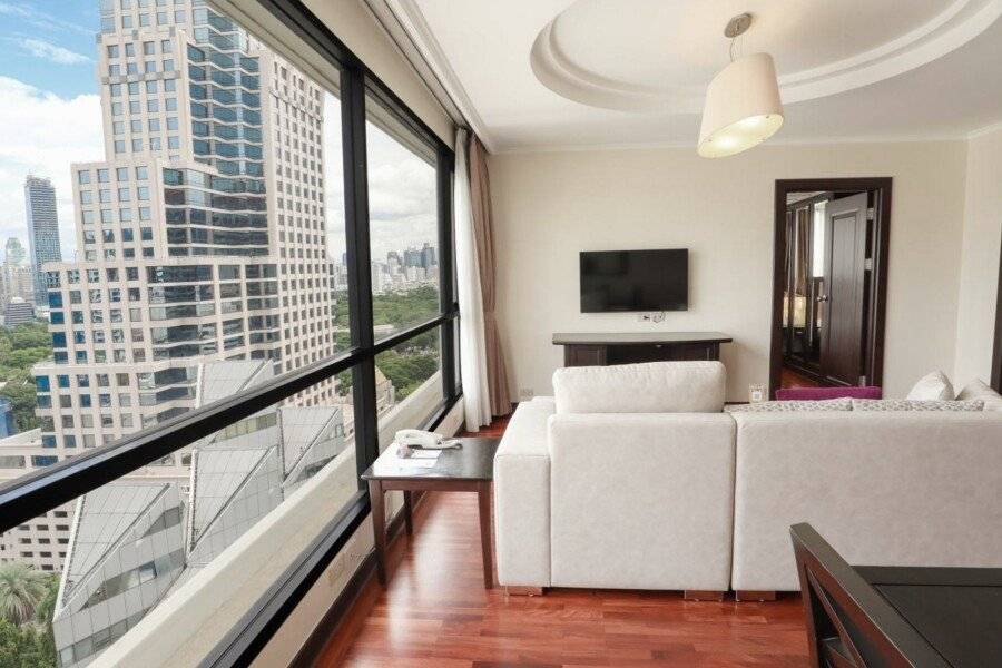 Bandara Suites Silom, hotel bedroom,ocean view