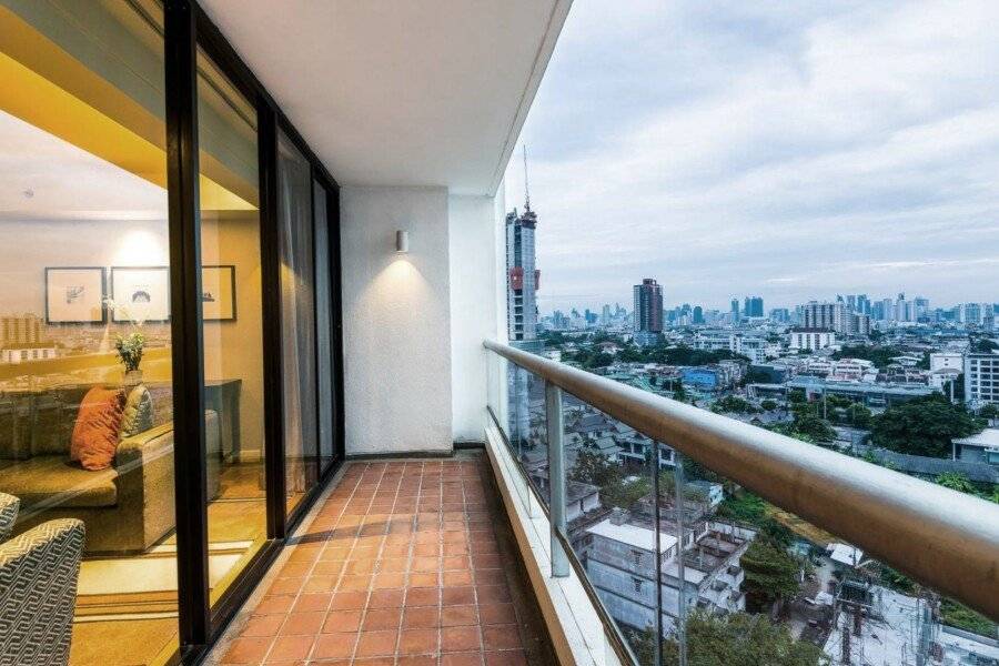 Chatrium Residence Sathon balcony,ocean view