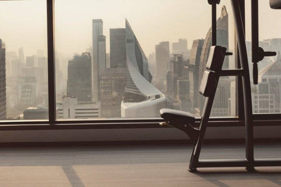 InterContinental, an IHG Hotel fitness centre,ocean view