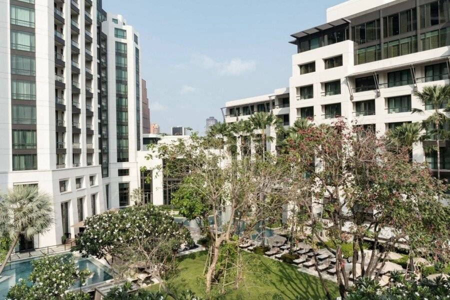 Siam Kempinski Hotel hotel facade,garden