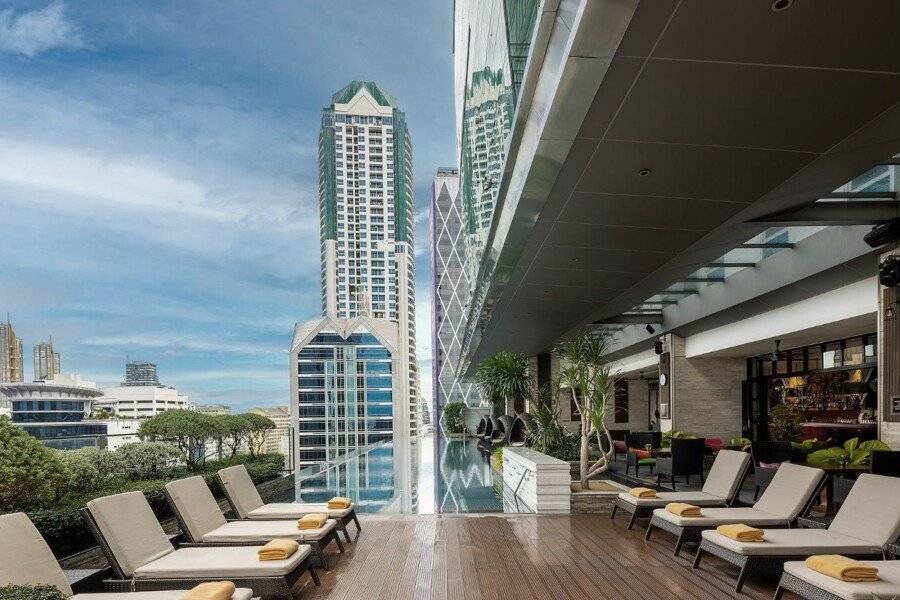 Eastin Grand Hotel Sathorn rooftop pool, outdoor pool