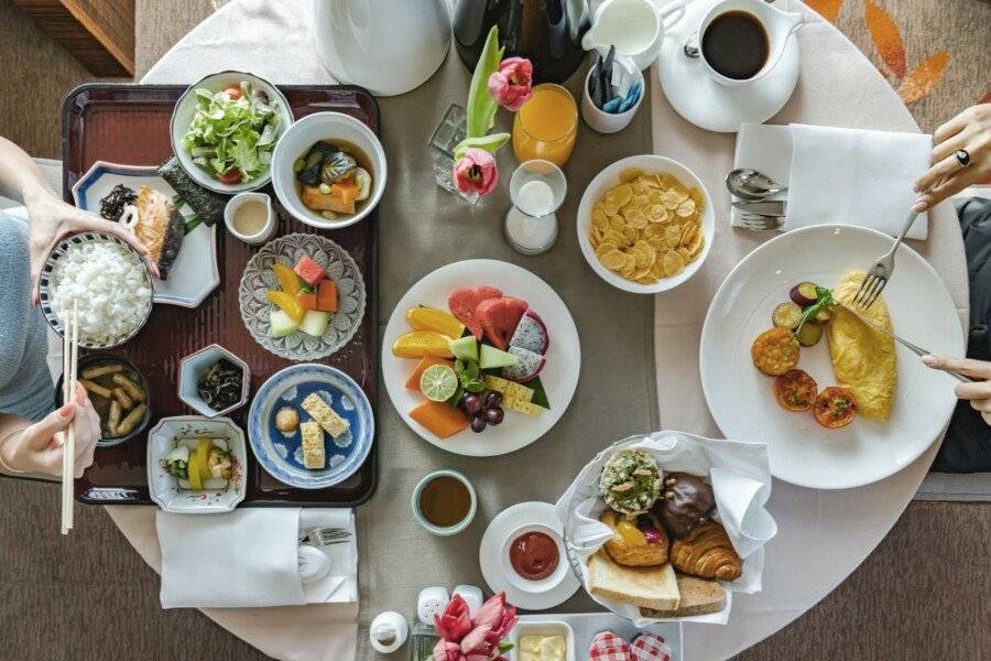 The Okura Prestige breakfast