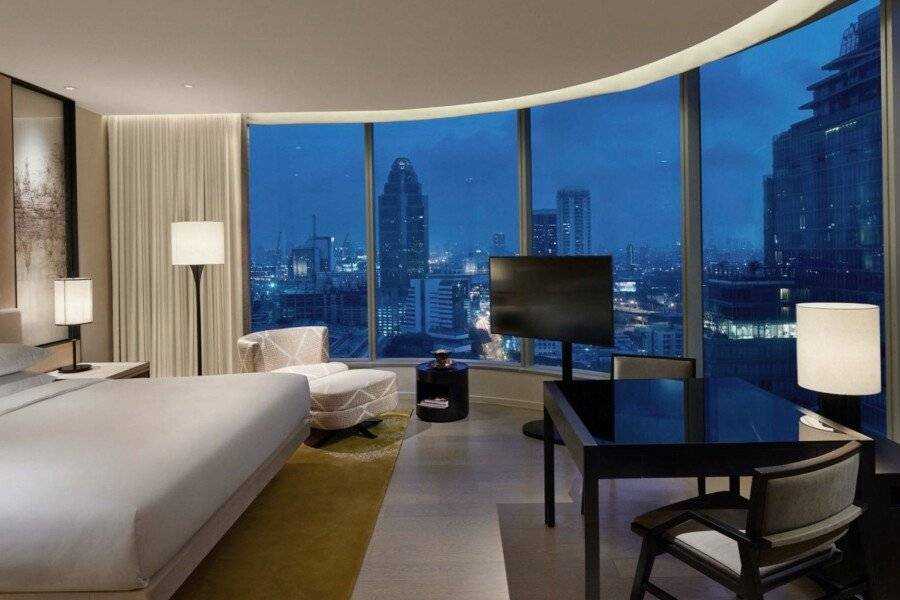 Park Hyatt hotel bedroom,ocean view