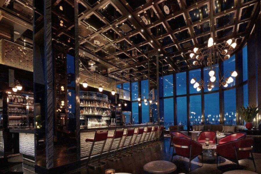 Park Hyatt restaurant, bar, hotel facade