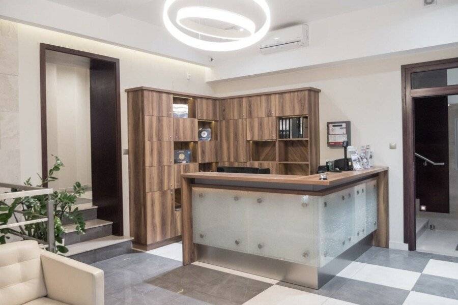 Hotel Miodowa lobby,front desk,