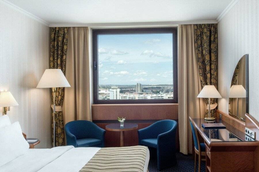 Panorama Hotel hotel bedroom,ocean view