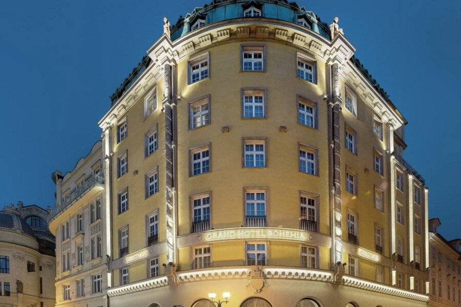 Grand Hotel Bohemia facade