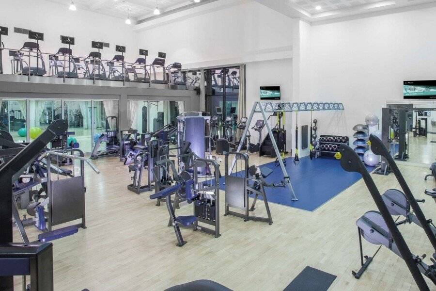 Hilton Hotel fitness centre