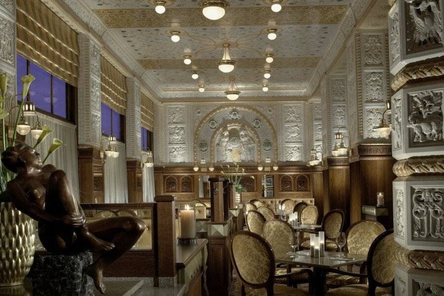 Art Deco Imperial Hotel restaurant, lobby