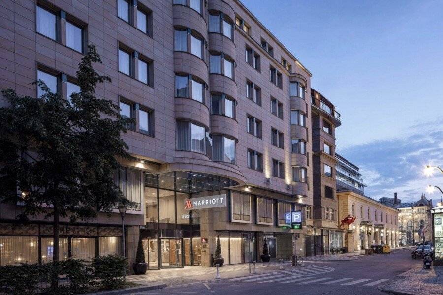 Prague Marriott Hotel facade