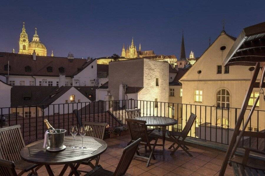 Hotel Pod Věží balcony,ocean view