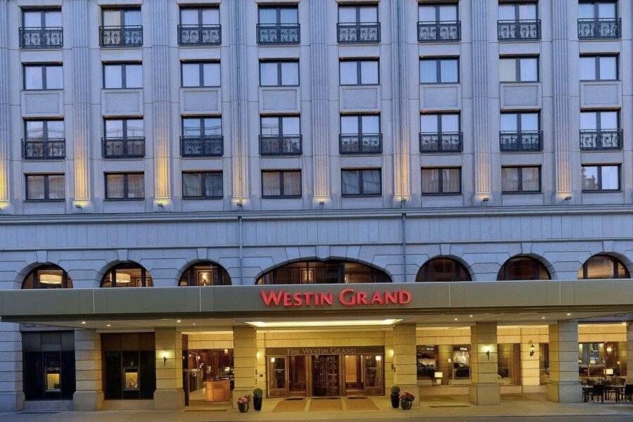 The Westin Grand hotel facade